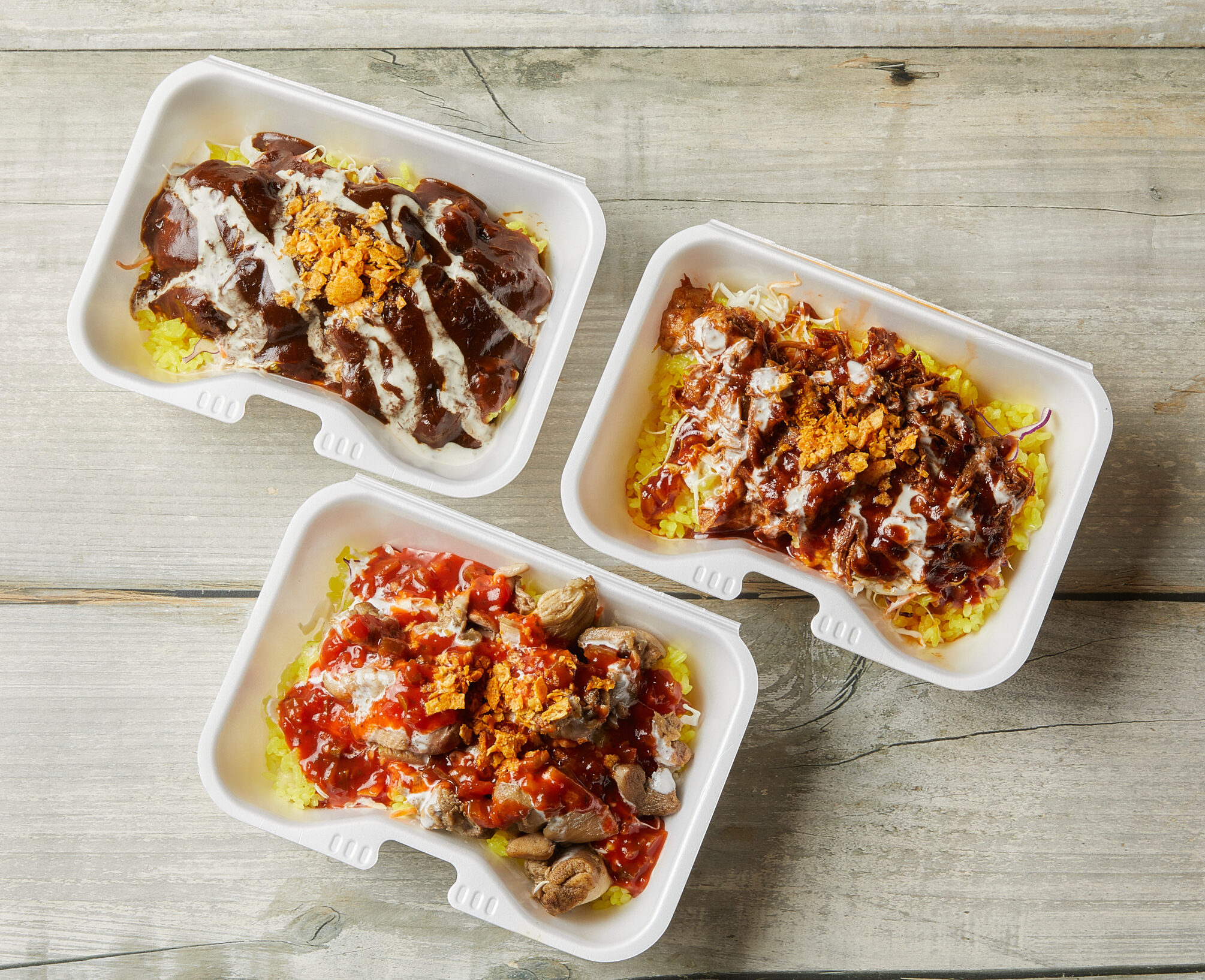 Pulled Pork Over Rice